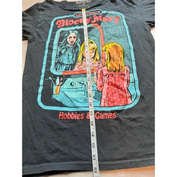 Vintage style Bloody Mary creepy co women's tee - Picture 3 of 6